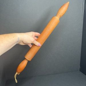 Vintage rolling pin. Farmhouse cottagecore